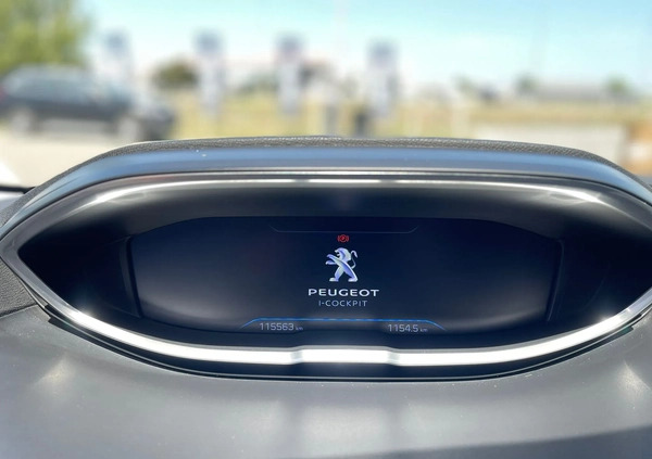Peugeot 5008 cena 95940 przebieg: 116000, rok produkcji 2017 z Poznań małe 121